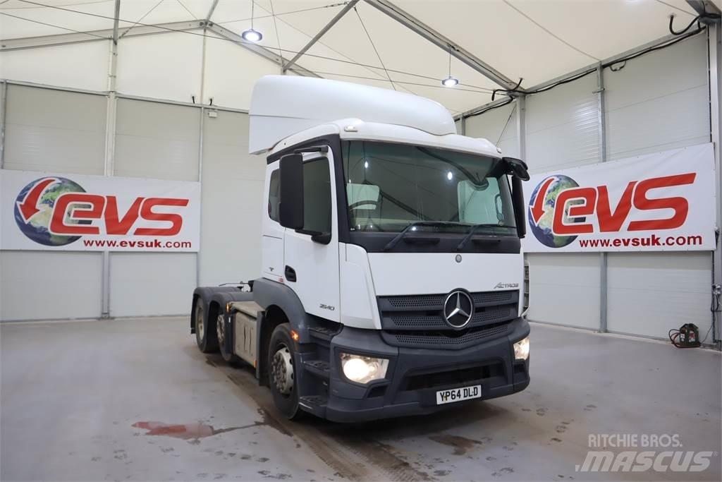 Mercedes-Benz Actros 2540 Cabezas tractoras