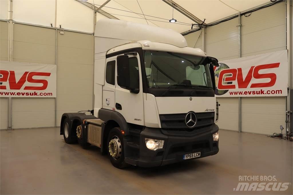 Mercedes-Benz Actros 2540 Cabezas tractoras