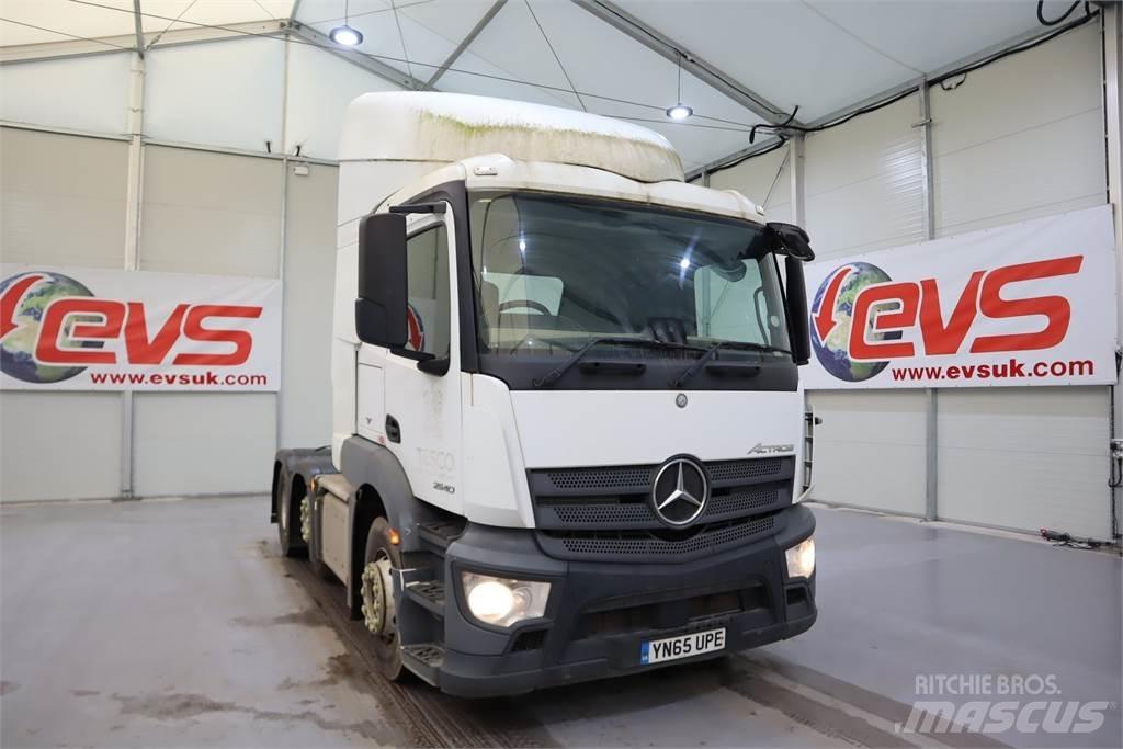 Mercedes-Benz Actros 2540 Cabezas tractoras