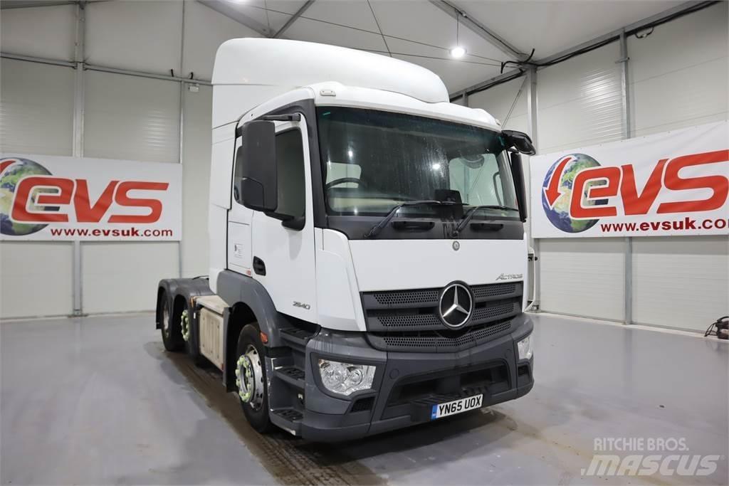 Mercedes-Benz Actros 2540 Cabezas tractoras