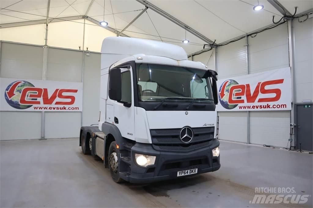 Mercedes-Benz Actros 2540 Cabezas tractoras