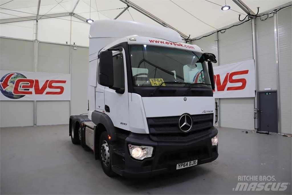 Mercedes-Benz Actros 2540 Cabezas tractoras