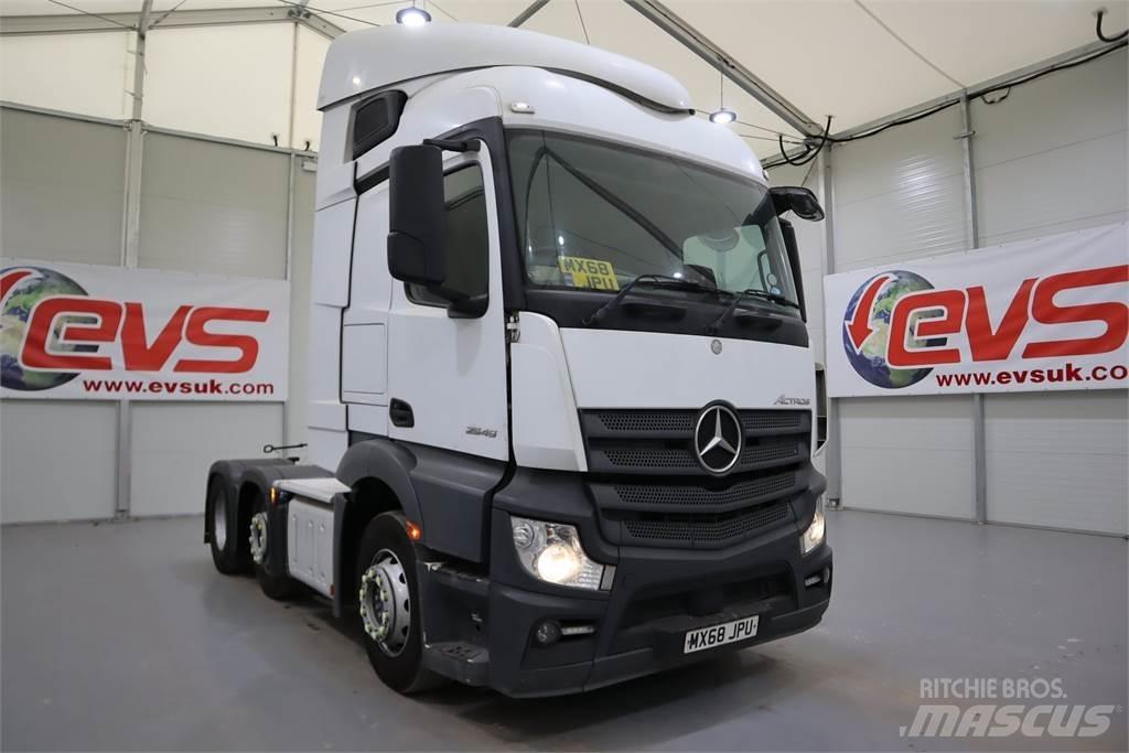 Mercedes-Benz Actros 2543 Cabezas tractoras