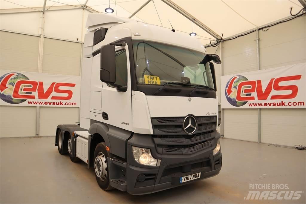 Mercedes-Benz Actros 2543 Cabezas tractoras