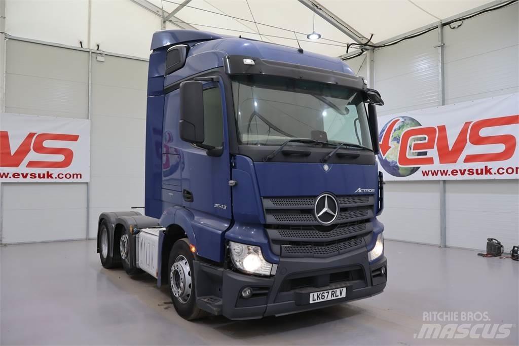 Mercedes-Benz Actros 2543 Cabezas tractoras