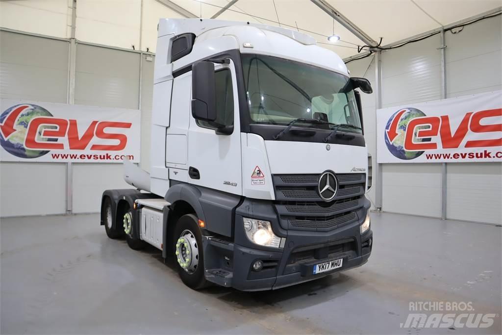 Mercedes-Benz Actros 2543 Cabezas tractoras