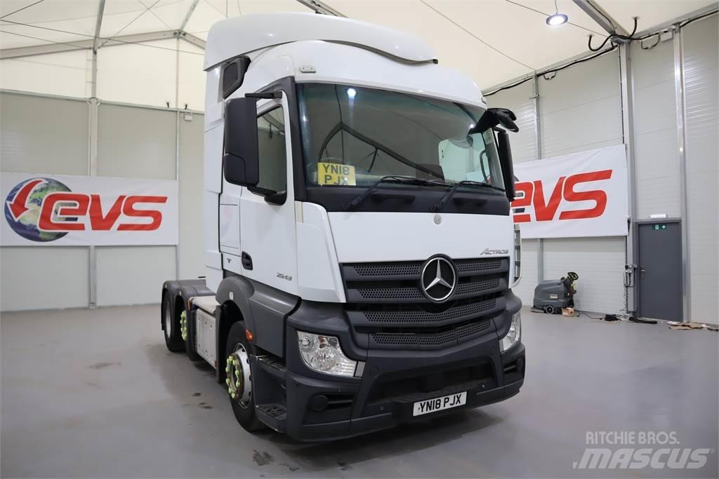 Mercedes-Benz Actros 2543 Cabezas tractoras