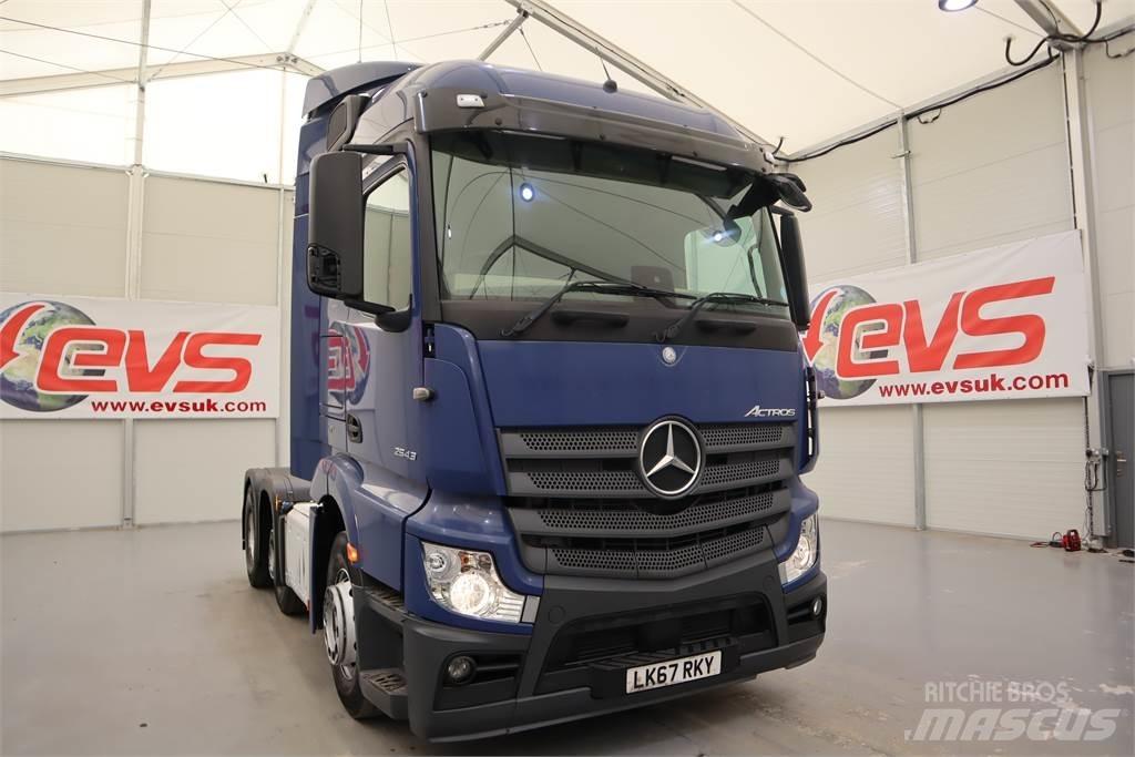 Mercedes-Benz Actros 2543 Cabezas tractoras