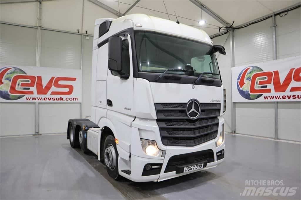 Mercedes-Benz Actros 2545 Cabezas tractoras