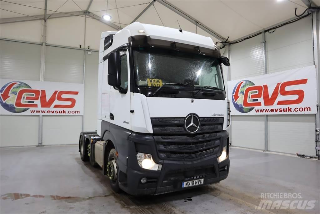 Mercedes-Benz Actros 2545 Cabezas tractoras