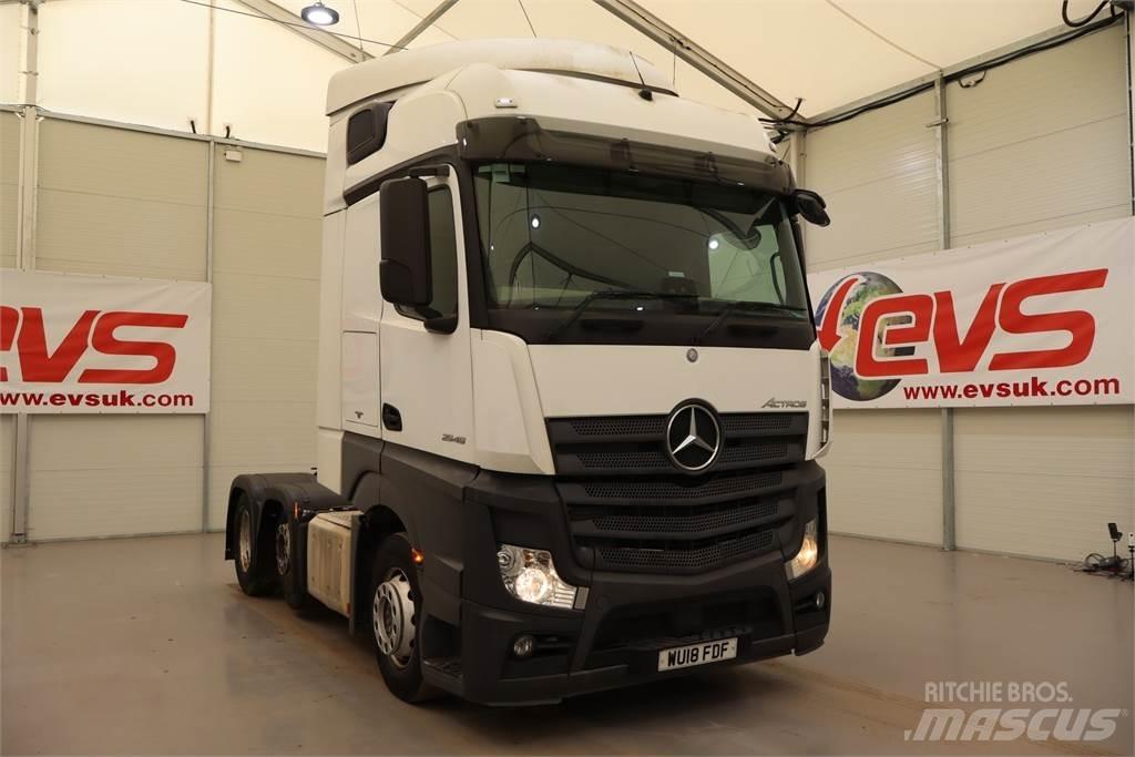 Mercedes-Benz Actros 2545 Cabezas tractoras
