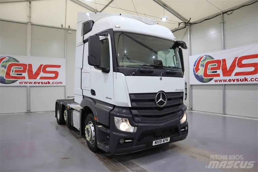 Mercedes-Benz Actros 2545 Cabezas tractoras