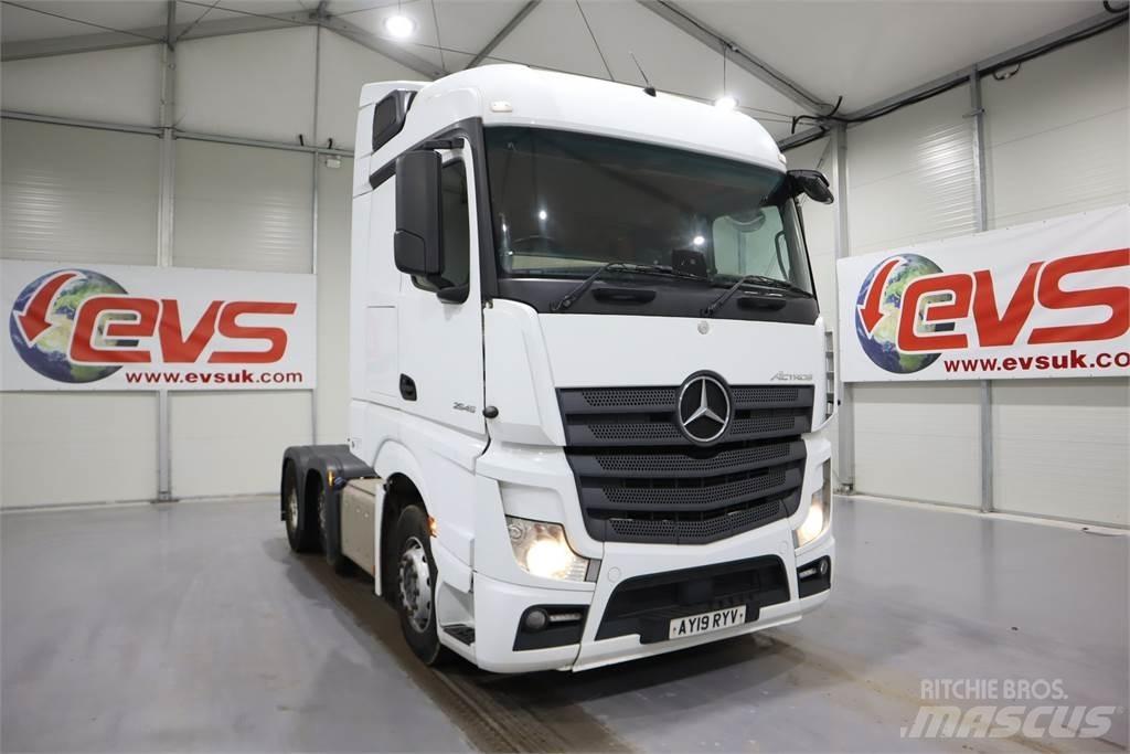 Mercedes-Benz Actros 2545 Cabezas tractoras