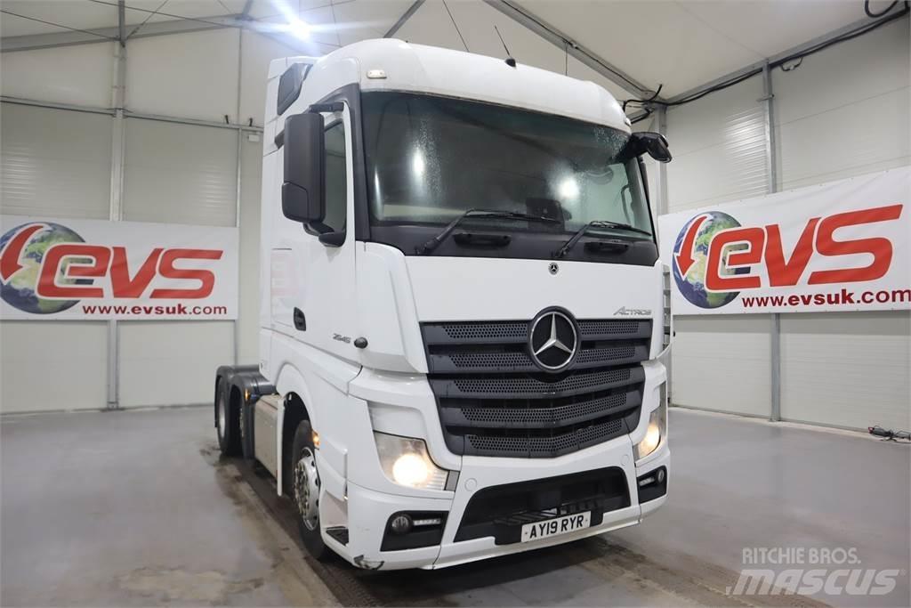 Mercedes-Benz Actros 2545 Cabezas tractoras