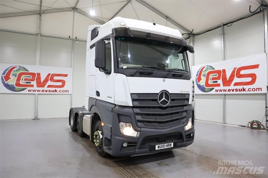 Mercedes-Benz Actros 2545 Cabezas tractoras