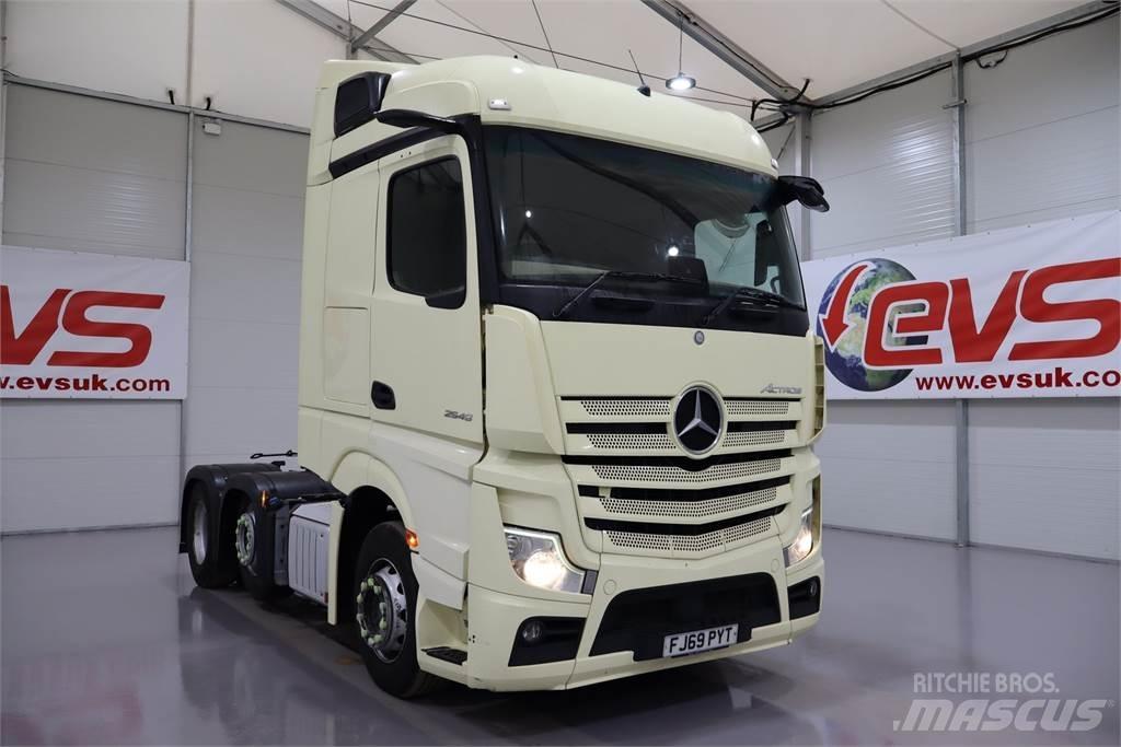 Mercedes-Benz Actros 2545 Cabezas tractoras