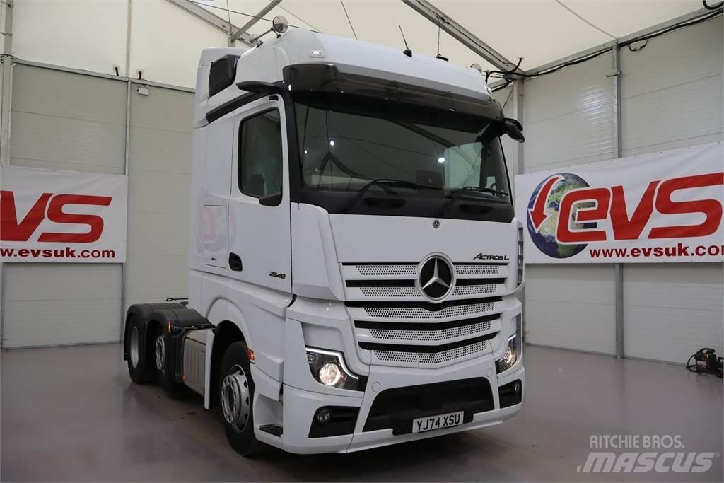 Mercedes-Benz Actros 2545 Cabezas tractoras