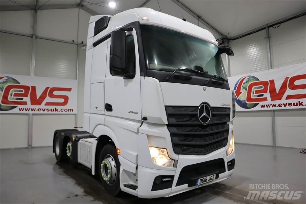 Mercedes-Benz ACTROS 2545 Cabezas tractoras