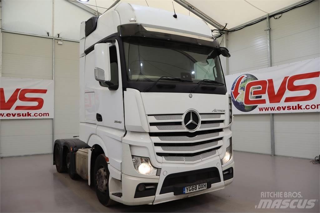 Mercedes-Benz Actros 2546 Cabezas tractoras