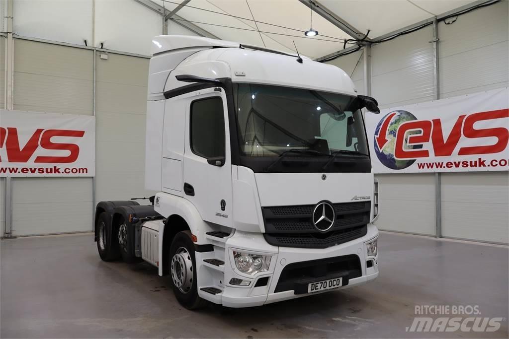 Mercedes-Benz Actros 2546 Cabezas tractoras