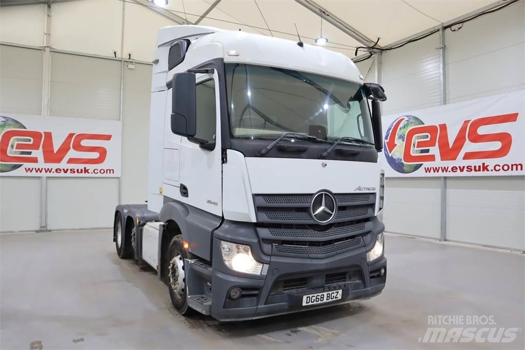 Mercedes-Benz Actros 2548 Cabezas tractoras
