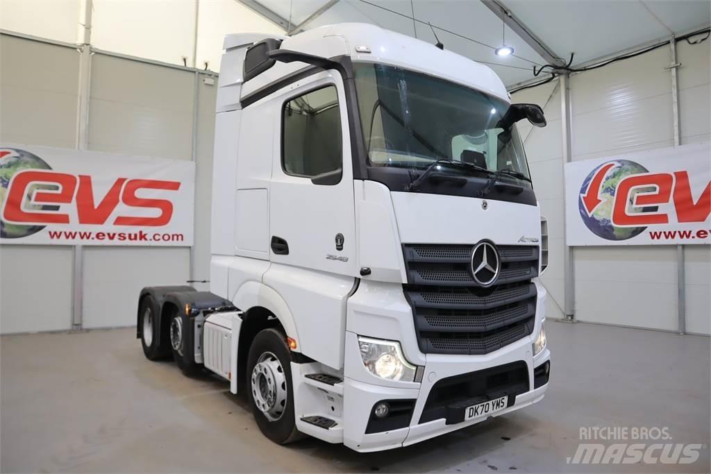Mercedes-Benz Actros 2548 Cabezas tractoras