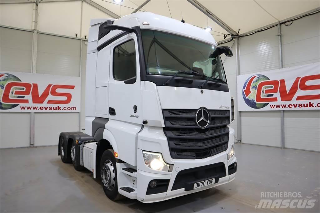Mercedes-Benz Actros 2548 Cabezas tractoras