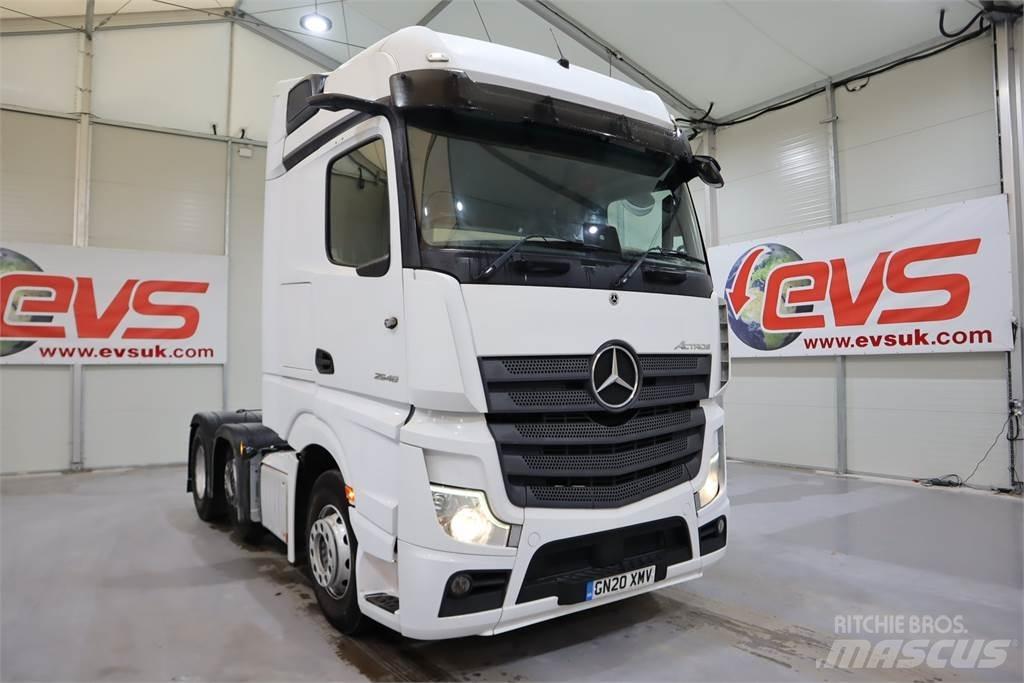 Mercedes-Benz Actros 2548 Cabezas tractoras