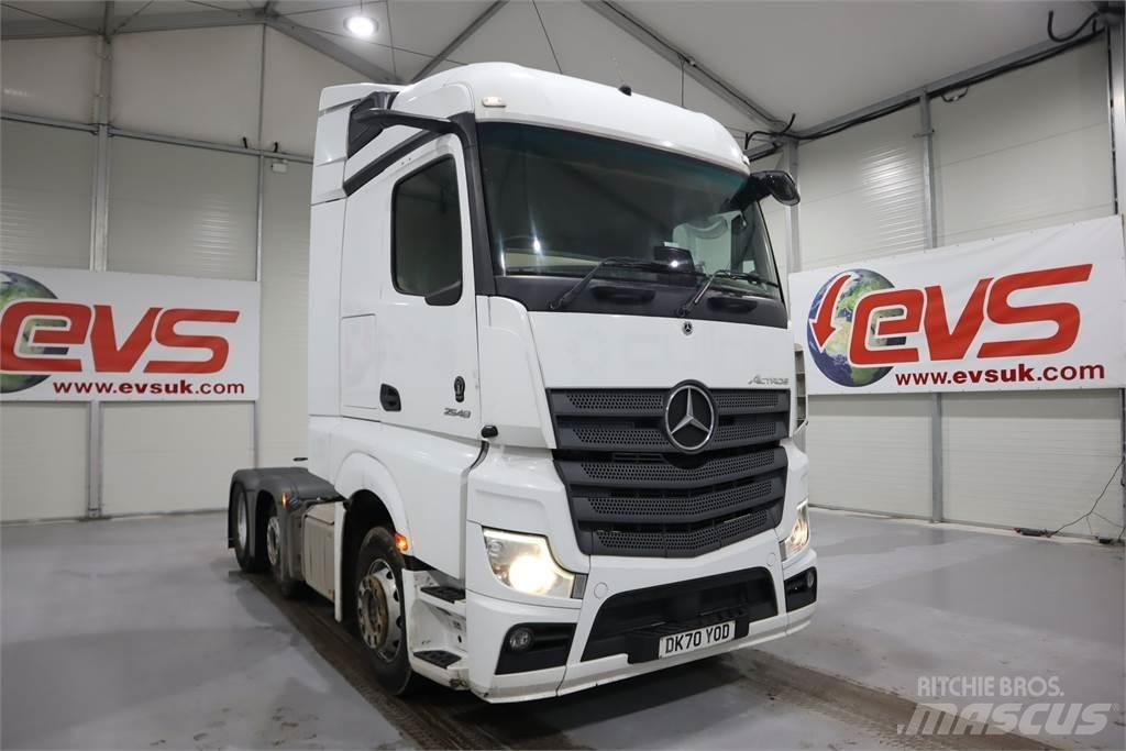 Mercedes-Benz Actros 2548 Cabezas tractoras