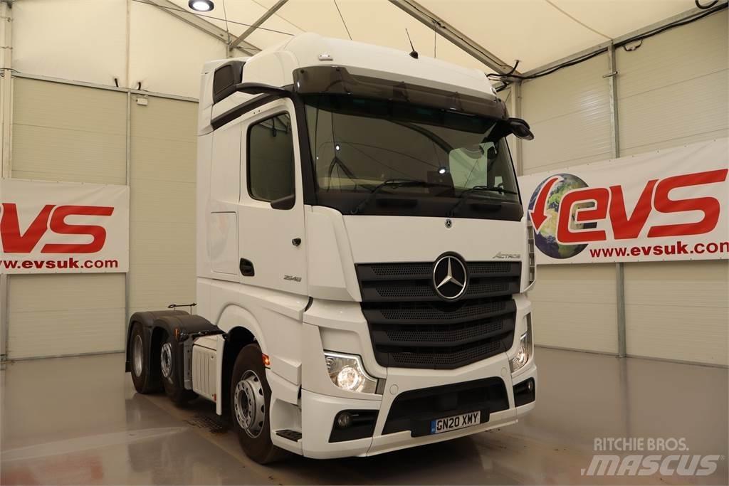 Mercedes-Benz Actros 2548 Cabezas tractoras