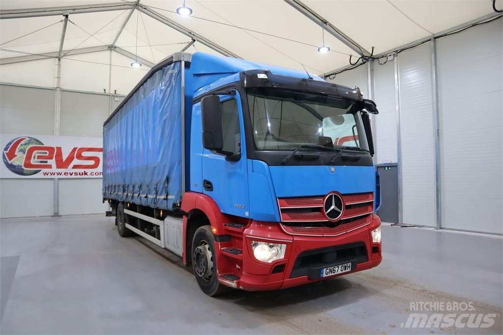Mercedes-Benz ANTOS 1824 Camión con caja abierta