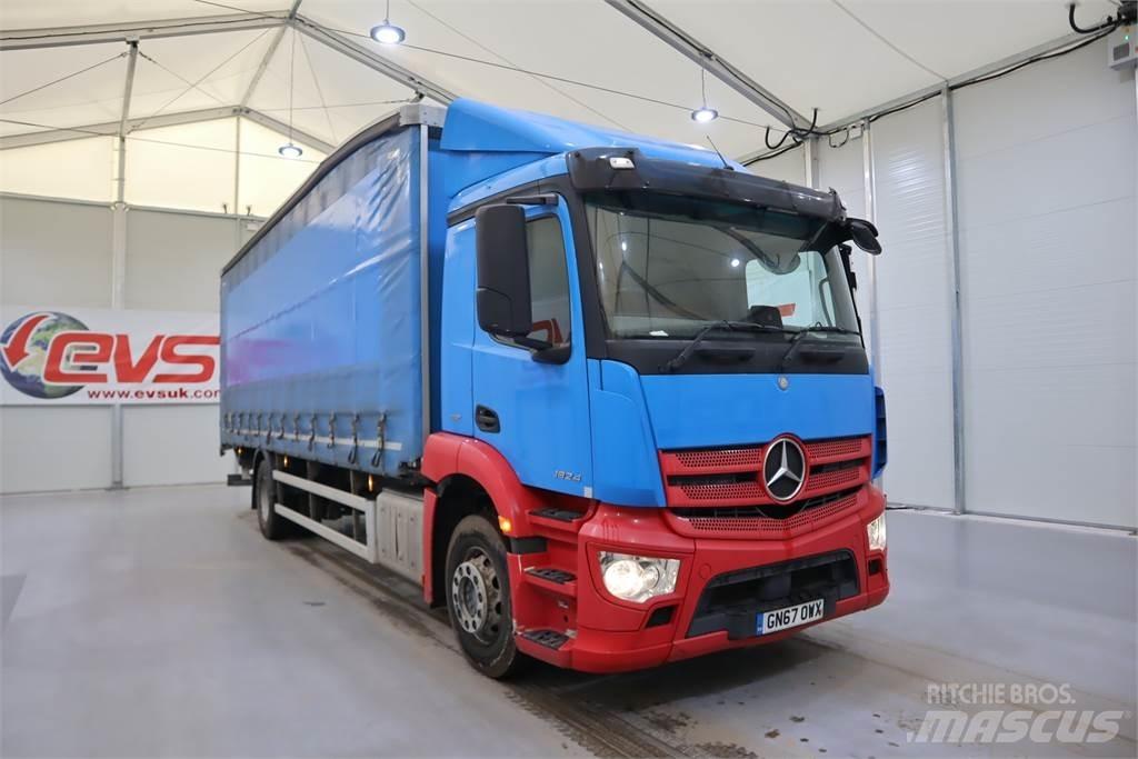 Mercedes-Benz ANTOS 1824 Camión con caja abierta