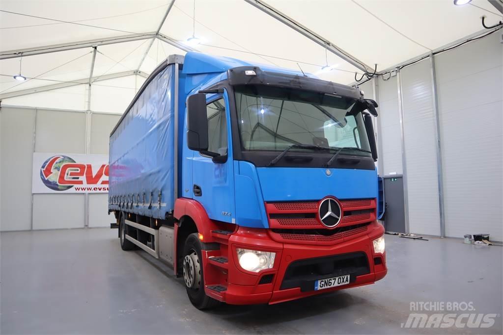 Mercedes-Benz ANTOS 1824 Camión con caja abierta