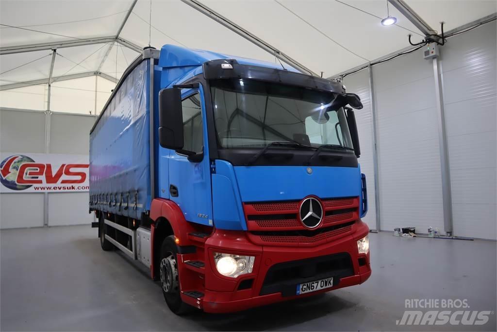 Mercedes-Benz ANTOS 1824 Camión con caja abierta