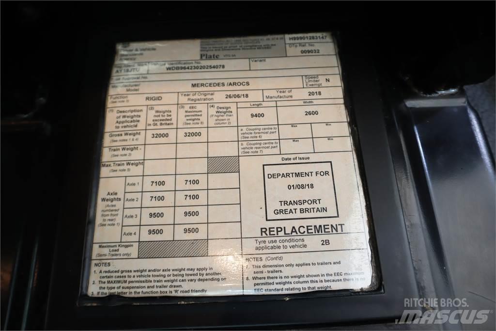 Mercedes-Benz Arocs 3240 Camiones bañeras basculantes o volquetes