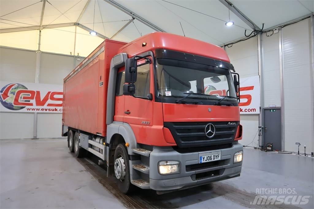 Mercedes-Benz AXOR 2633 Camión con caja abierta