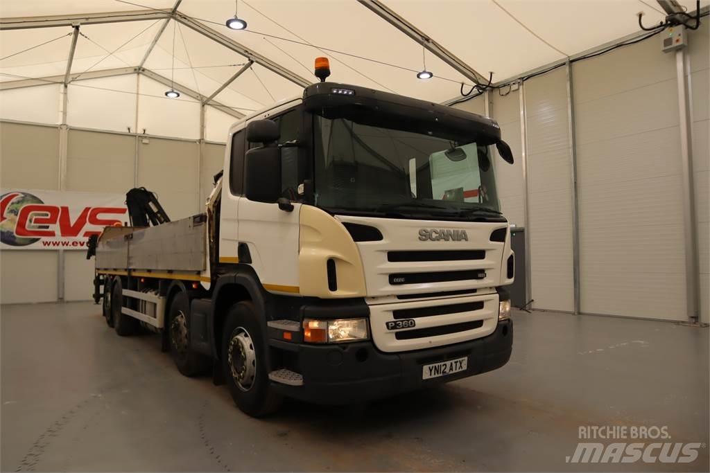 Scania P360 DROPSIDE REAR Grúas autopropulsadas