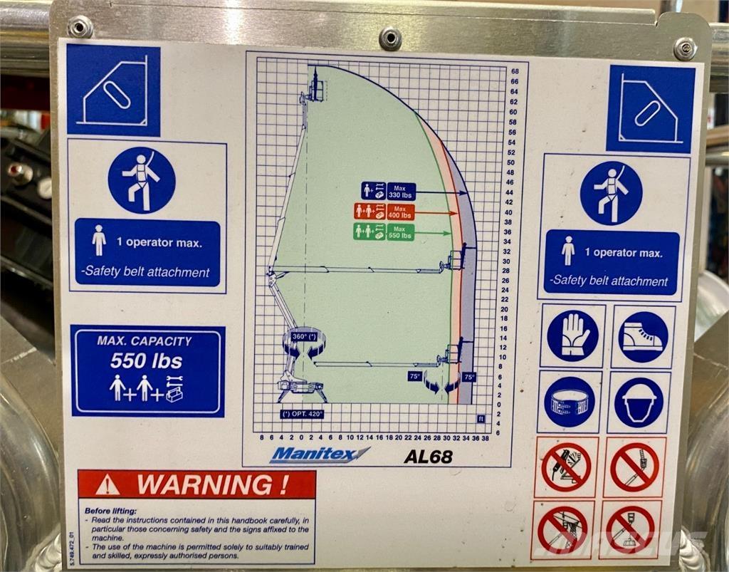 Manitex AL68 Ascensores de personal y montacargas de acceso