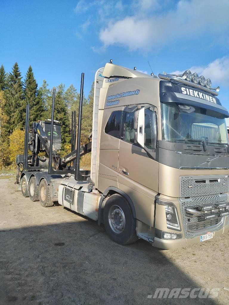 Volvo FH 16 750 Transporte de madera