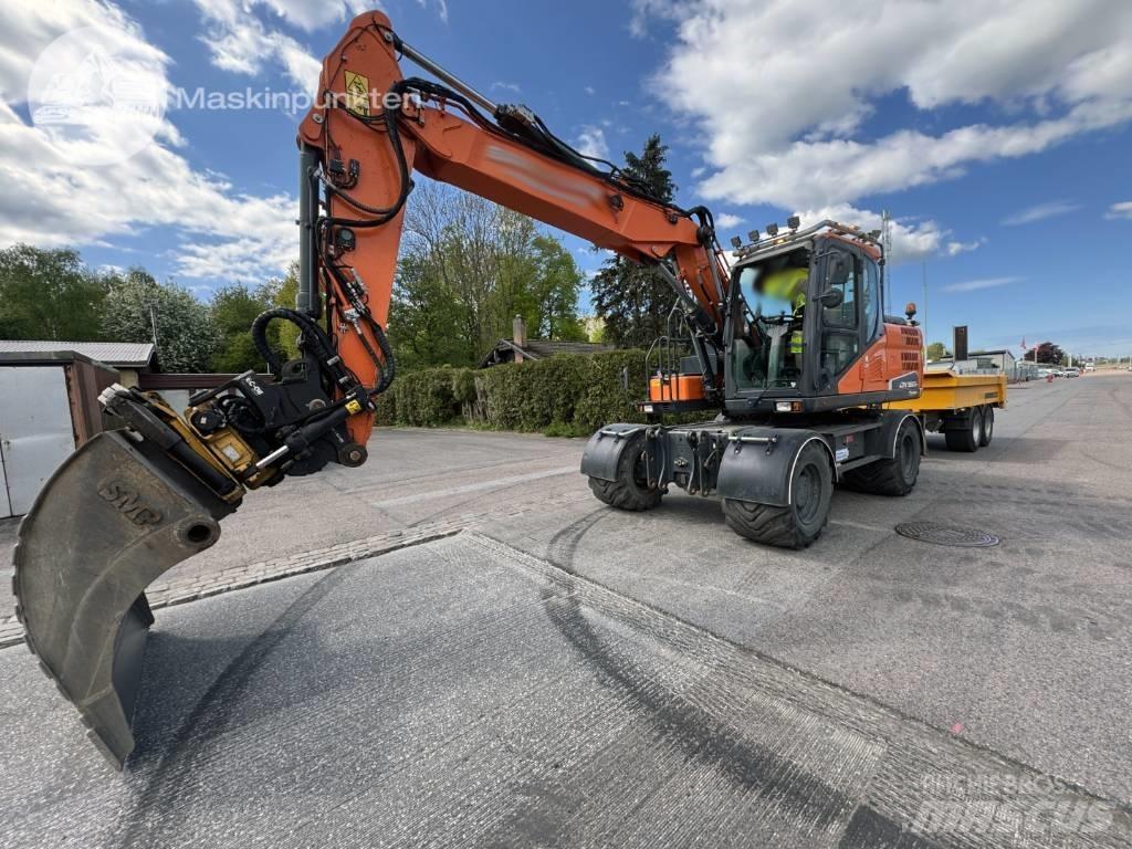 Doosan DX 160 W Excavadoras de ruedas