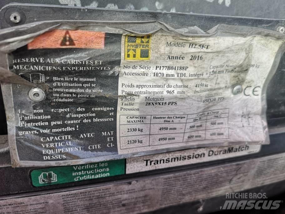 Hyster H 2.5 FT LPG Carretillas LPG