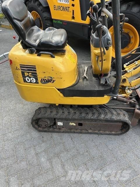 Komatsu PC09-1 Mini excavadoras < 7t