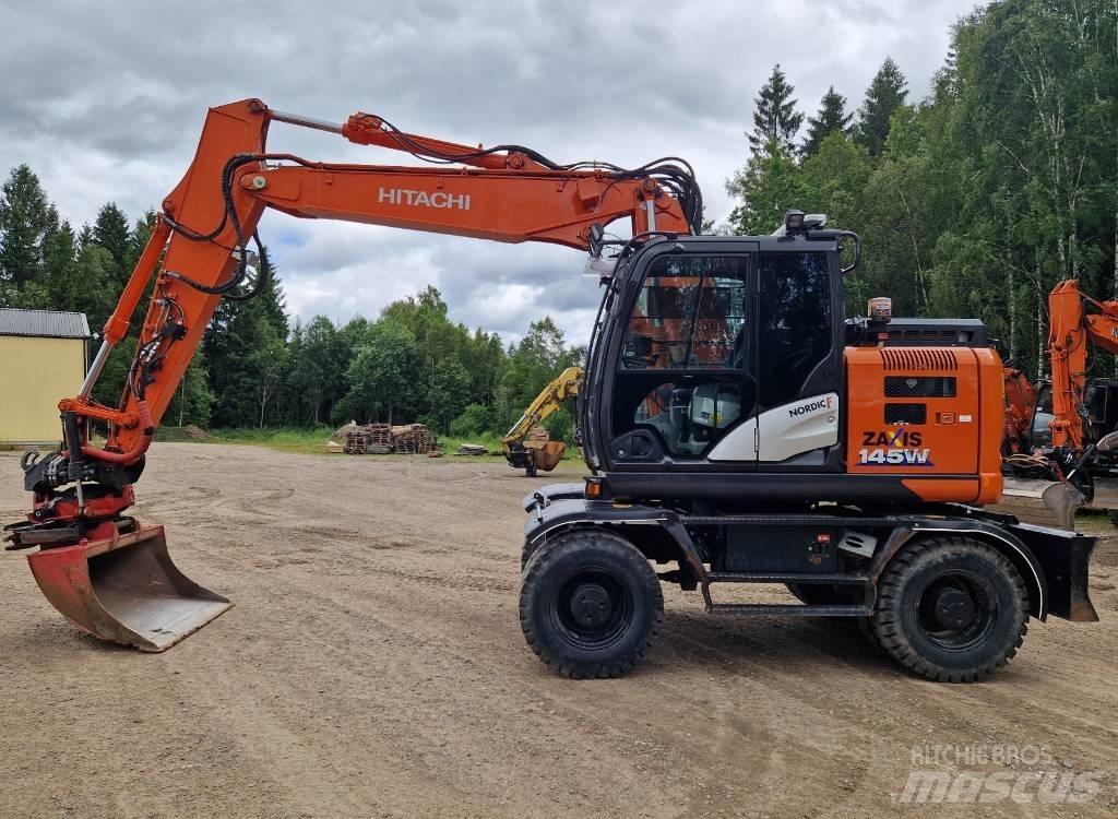 Hitachi ZX 145 W-6 Excavadoras de ruedas