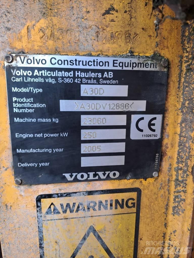 Volvo A 30 D Dúmpers articulados