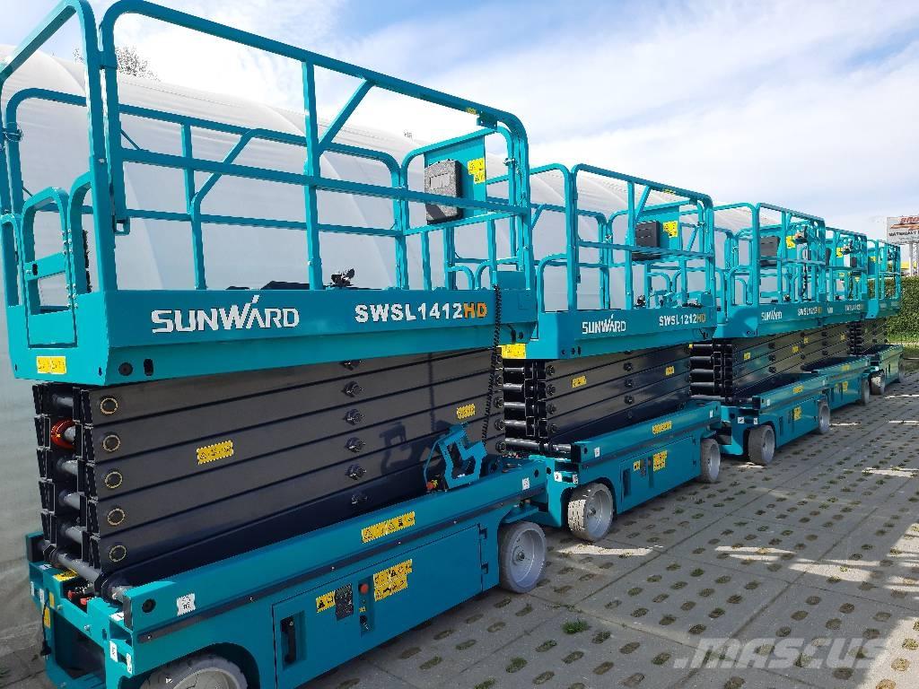 Sunward SWSL 1412 DC Plataformas tijera