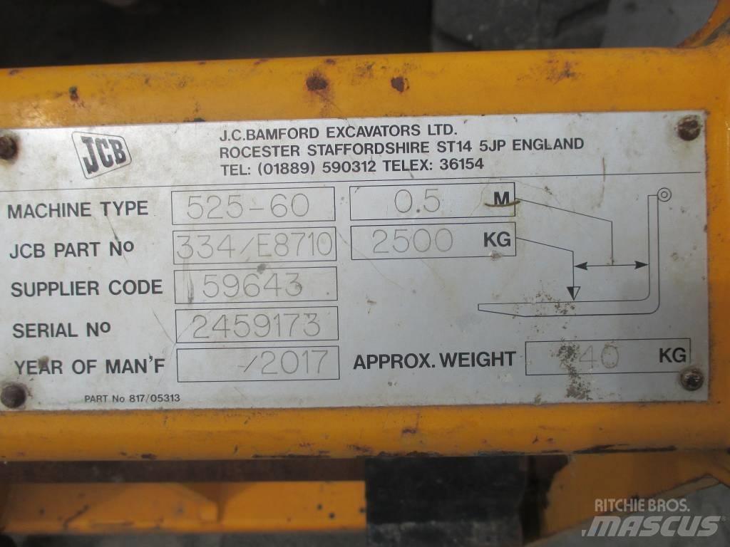 JCB 525-60 Carretillas telescópicas
