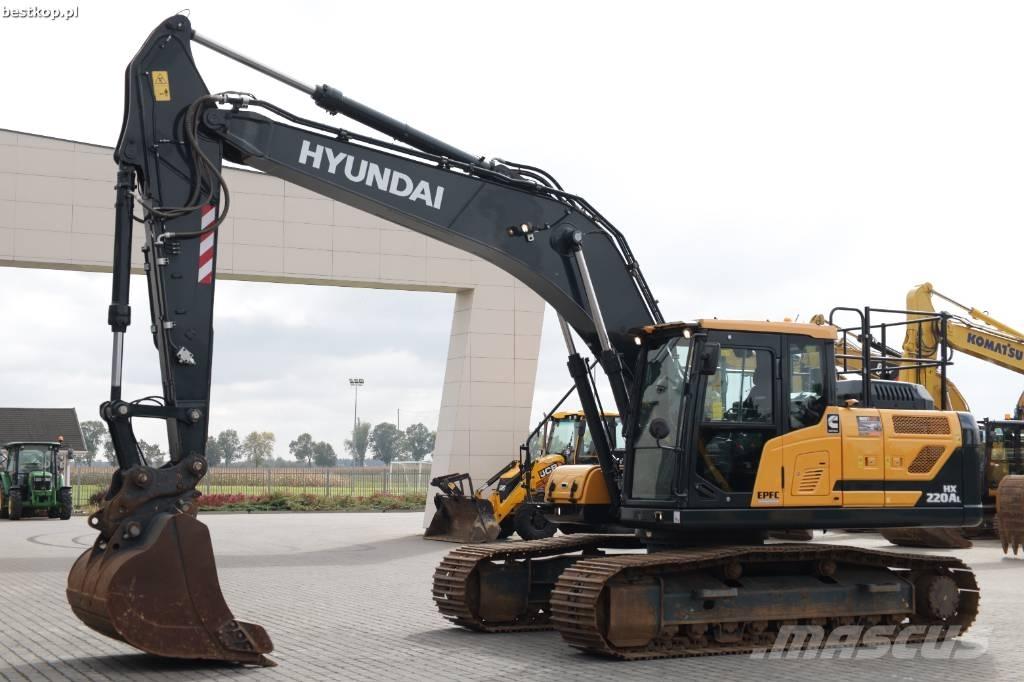 Hyundai HX 220 AL Excavadoras de cadenas