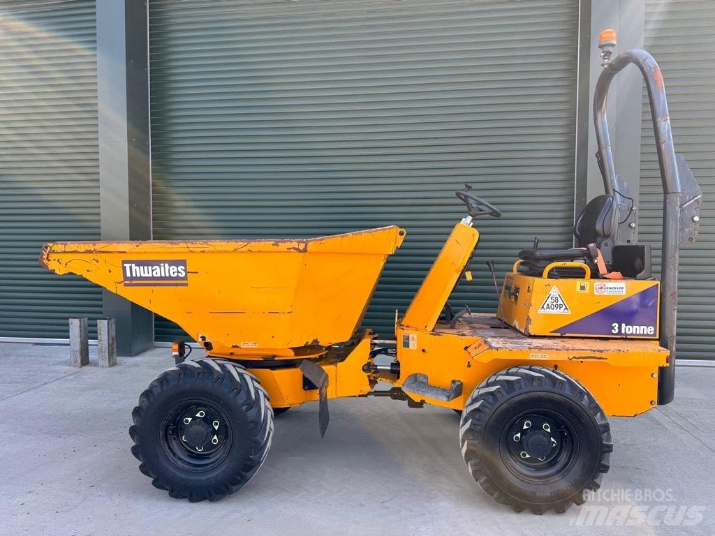Thwaites 3 tonne Dúmpers de obra