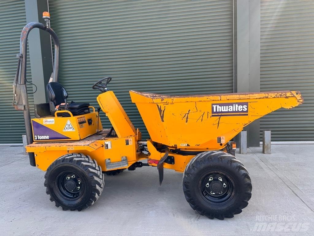 Thwaites 3 tonne Dúmpers de obra