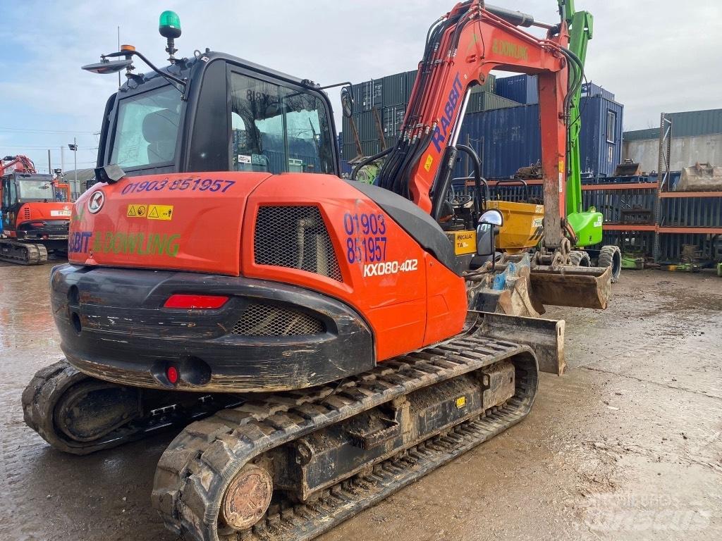 Kubota KX 080-4 Excavadoras 7t - 12t